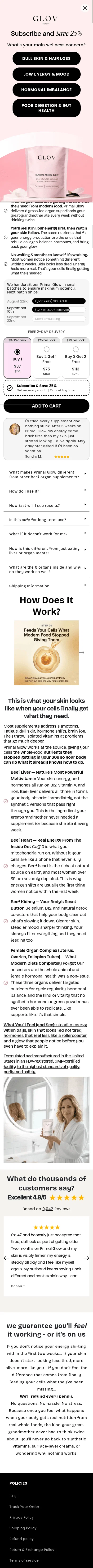 glovbeauty.com/products/glov-primal-glow-beef-organ-complex-capsules on mobile