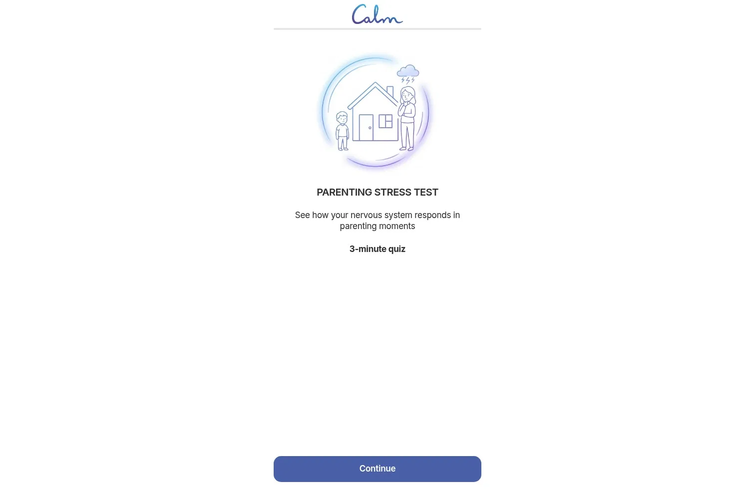 quiz.calm.com/calm-parenting-c49d3 on desktop, full screenshot