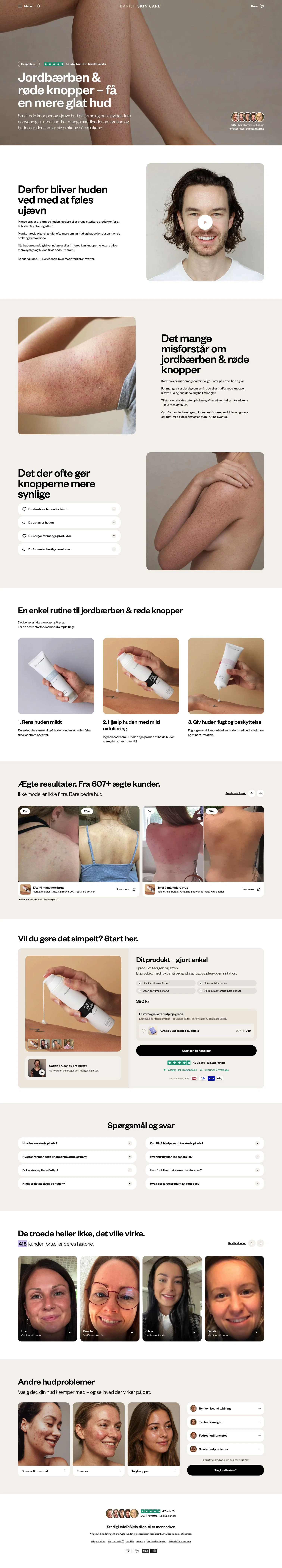 danishskincare.dk/pages/jordbaerben-roede-knopper on desktop