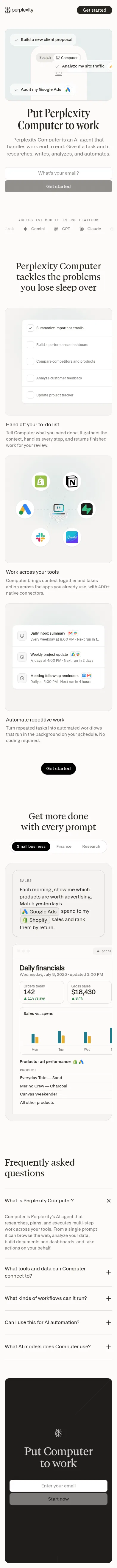 perplexity.ai/gen/computer-lp on mobile, full screenshot