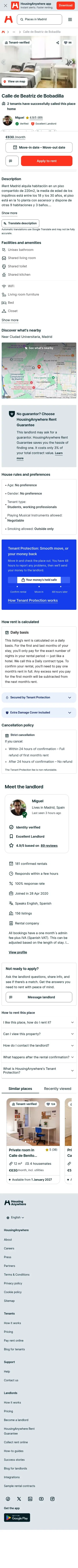 housinganywhere.com/room/ut1003675/es/Madrid/calle-de-beatriz-de-bobadilla on mobile, full screenshot