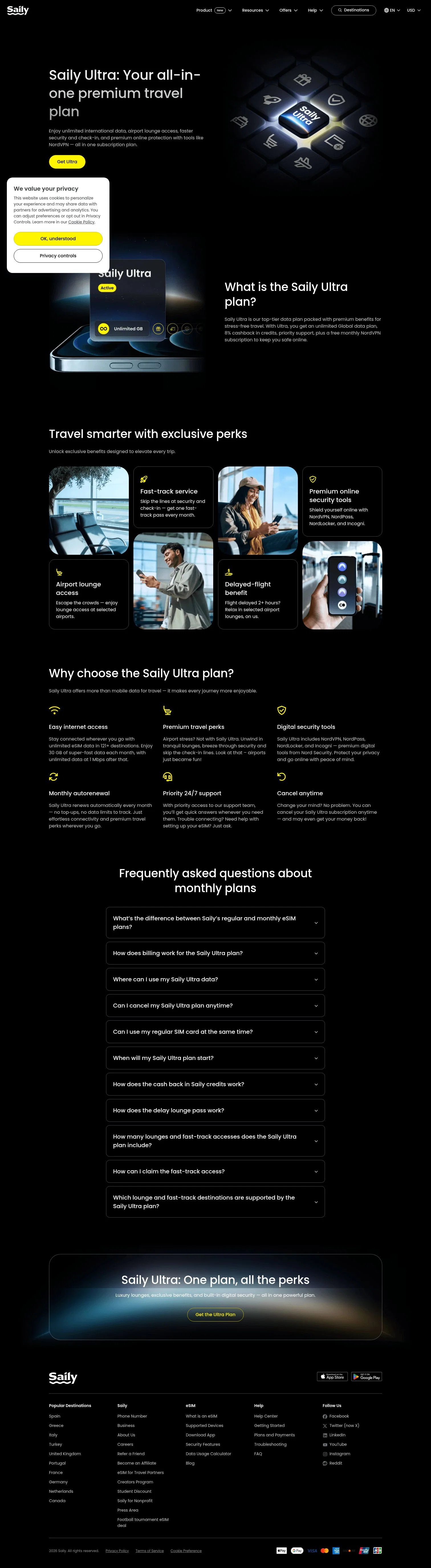 saily.com/esim-ultra-plan on desktop