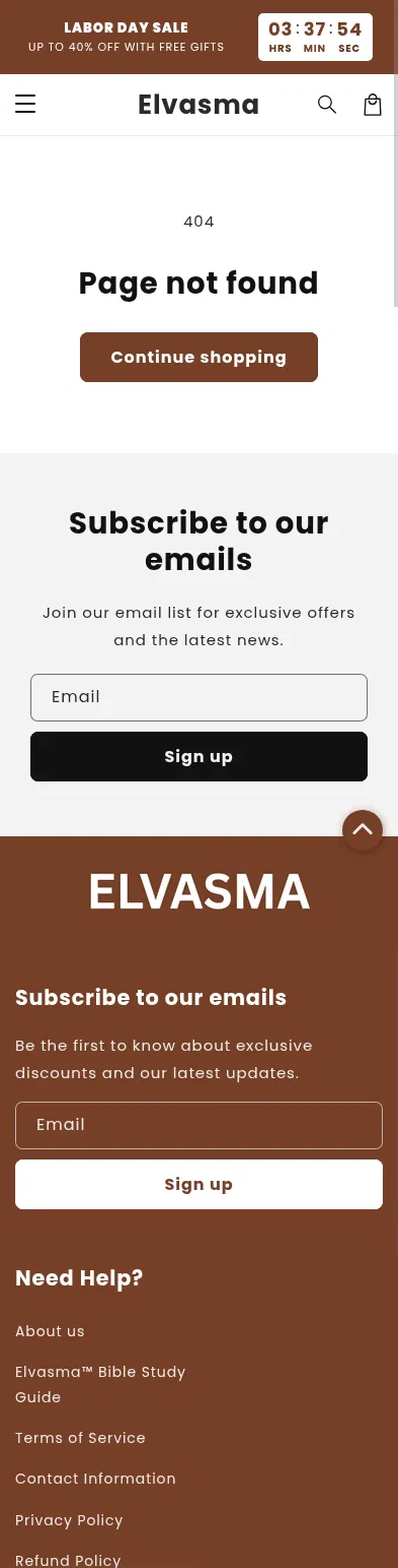 elvasma.com/pages/new-page-6-reasons on mobile, full screenshot