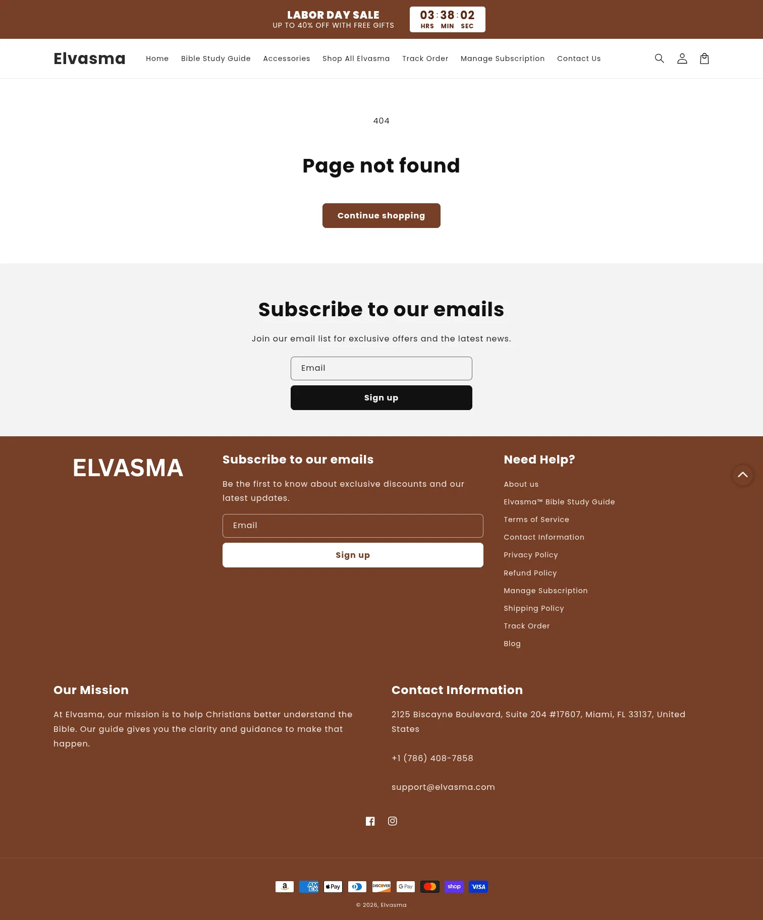 elvasma.com/pages/new-page-6-reasons on desktop