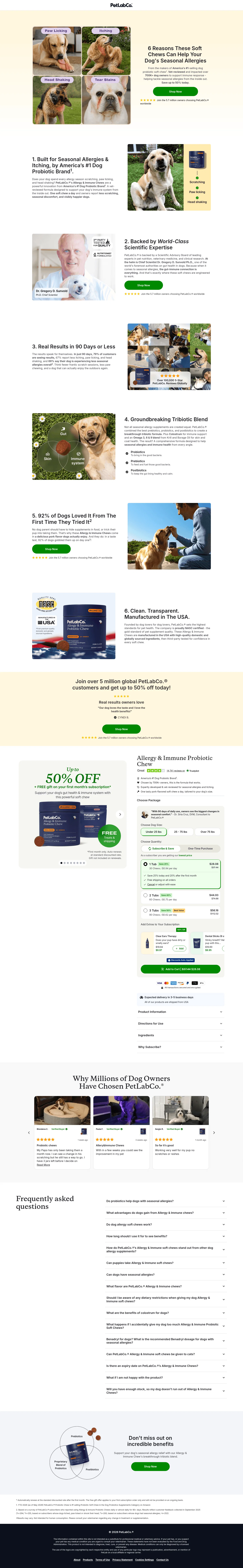 offers.thepetlabco.com/probiotic-allergy-immune/6reasons on desktop