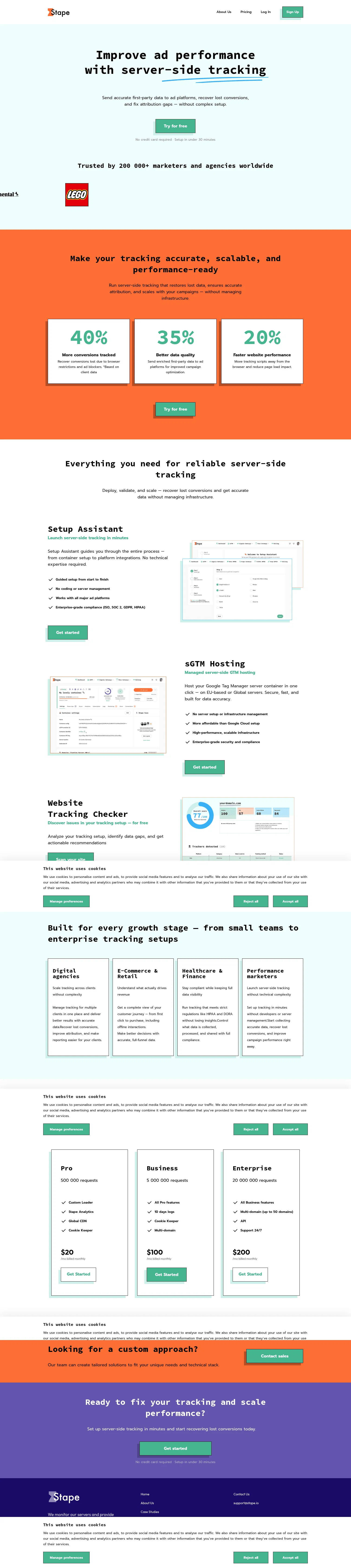 go.stape.io/server-side-tracking on desktop
