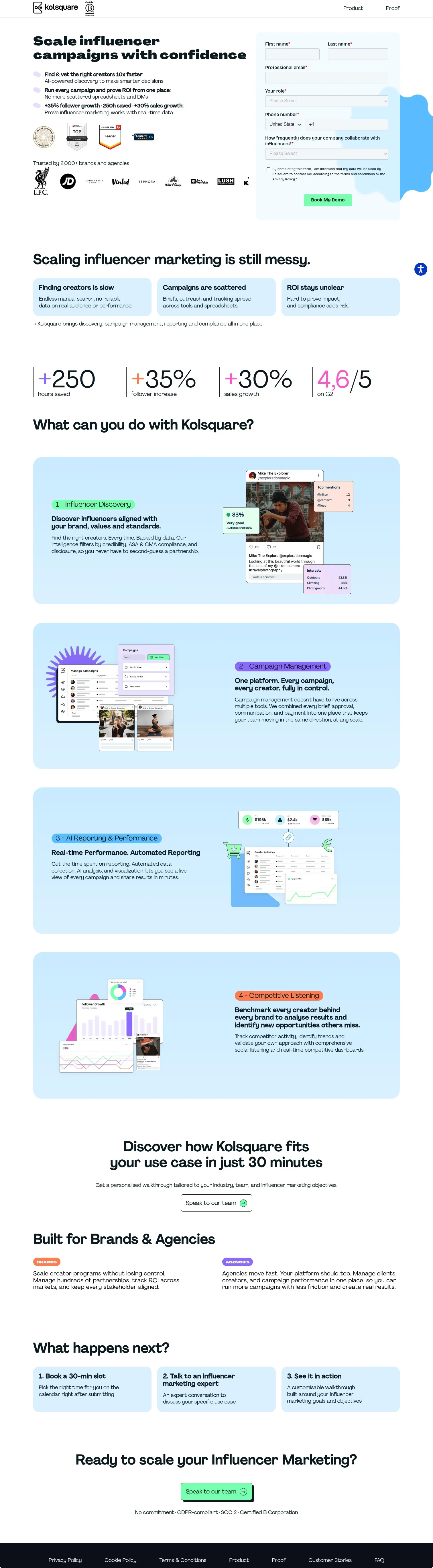 kolsquare.com/en-gb/influencer-marketing/scale-influencer-campaigns-with-confidence on desktop